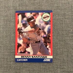 1991 Score Baseball Card Trading Card